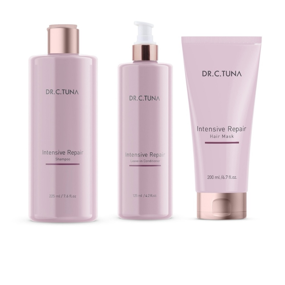 Dr. C. Tuna Intensive Repair Hair Care Set